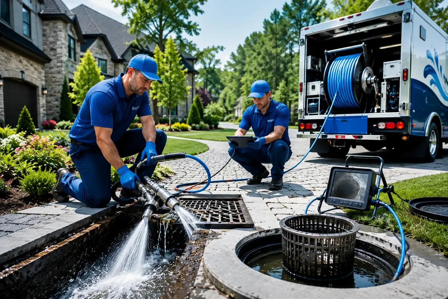 Local outdoor drain cleaning professionals in Central Islip, NY